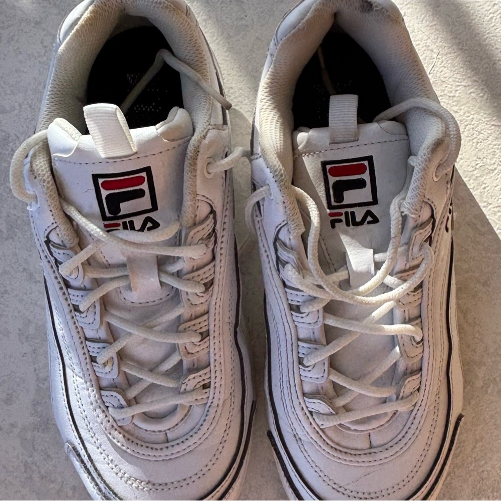 Fila Disruptor Women's White Lace Up 5CM00783-125 Size 8.5
